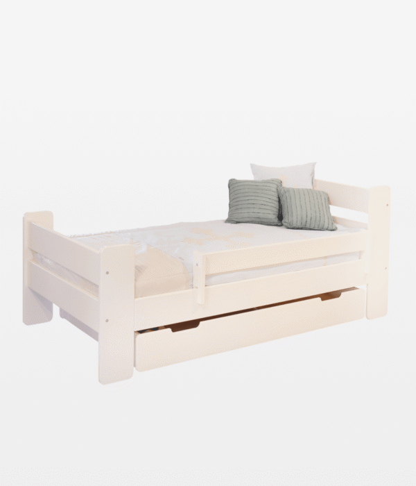 Bed with Storage Drawers